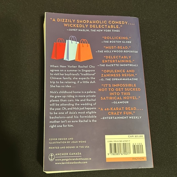 Crazy Rich Asians - Kevin Kwan - Book - Picture 2 of 3